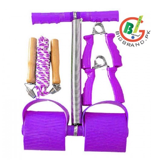 New Universal 3in1 Tummy Trimmer Fitness Kit (Purple)